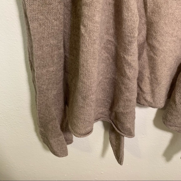 Philosophy Open Waterfall Cardigan Sweater Tan - Picture 4 of 9